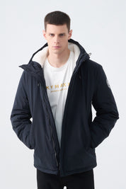 Parka courte à capuche fourrée ZACK