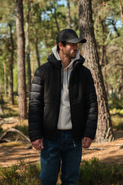 Casquette noire unisexe