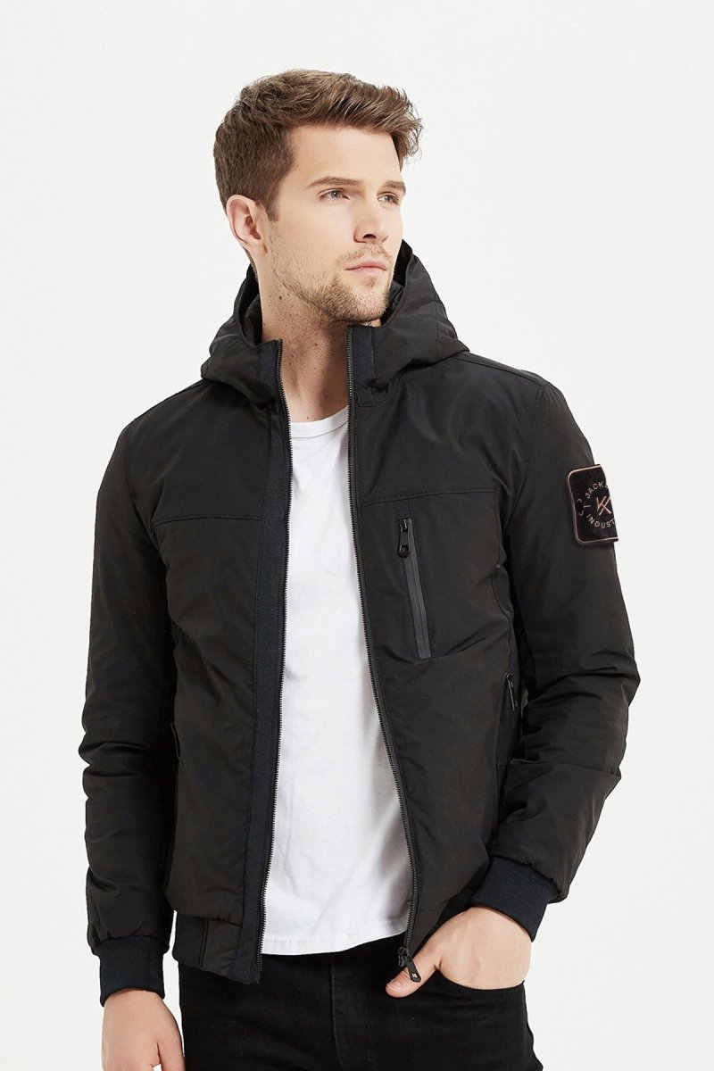 Radiology Centers Veste Sans Manche Noir Capuche Doudoune Homme