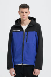 Blouson bicolore à capuche REGIS