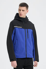 Blouson bicolore à capuche REGIS