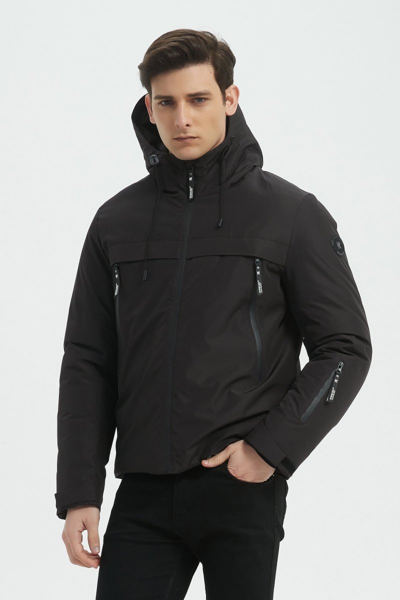 Blouson Hiver Homme Matelassée à Capuche FABIEN