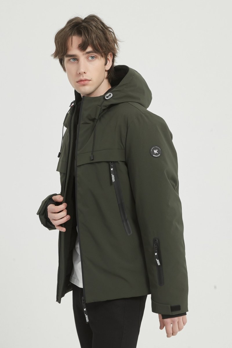 Blouson Hiver Homme Matelassée à Capuche FABIEN