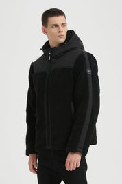 Blouson Homme à Capuche avec Empiècements Contrastés GRÉGOIRE