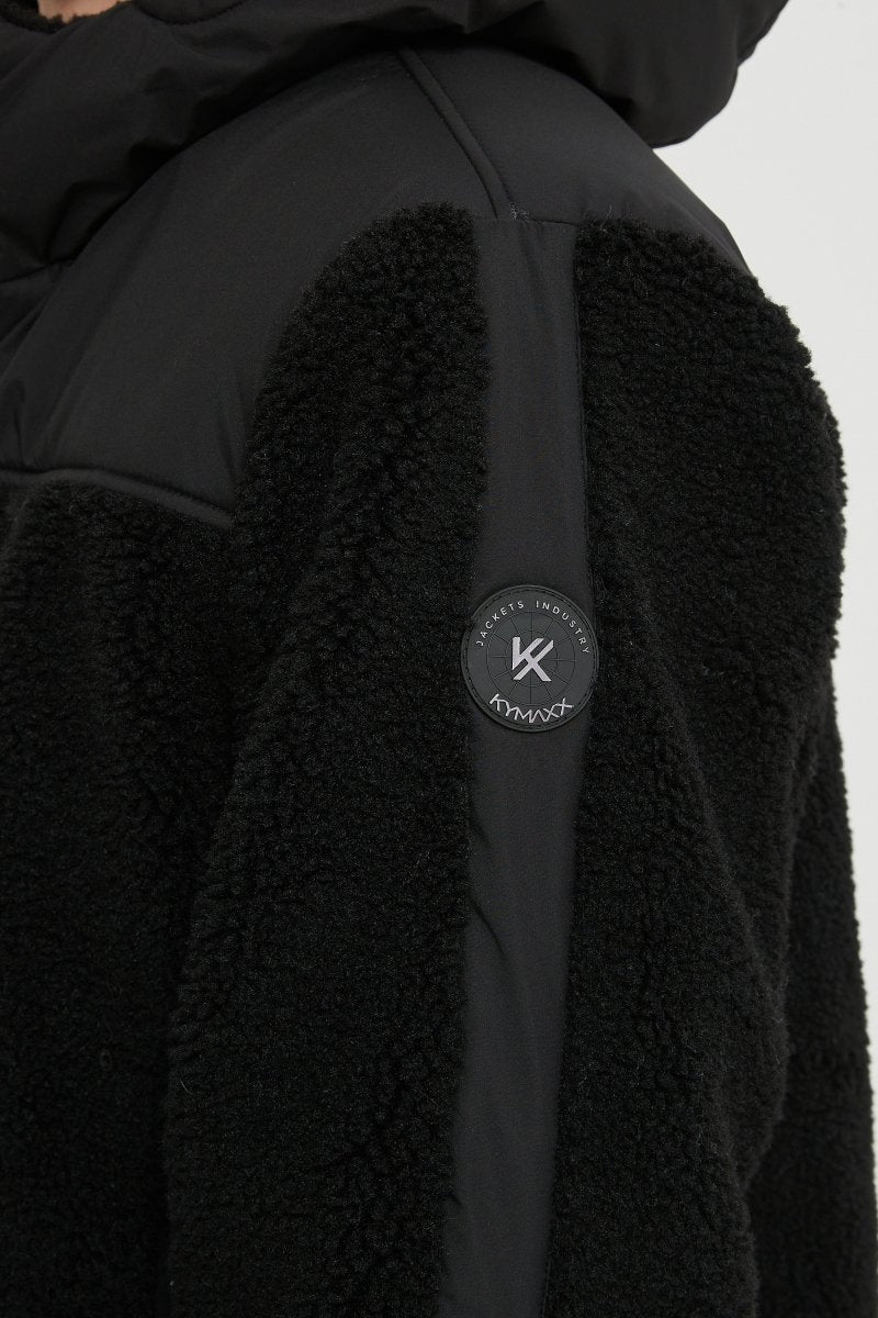 Blouson Homme à Capuche avec Empiècements Contrastés GRÉGOIRE