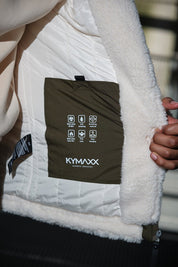 Blouson Homme à Capuche en Sherpa avec Empiècements Contrastés GRÉGOIRE