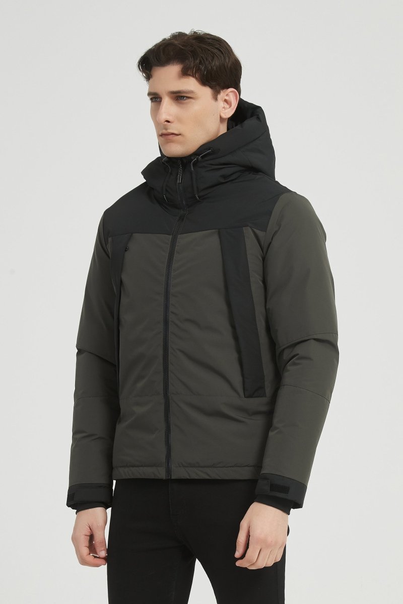 Blouson Homme Hiver Matelassée à Capuche DORIAN