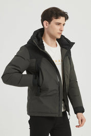 Blouson Homme Hiver Matelassée à Capuche DORIAN