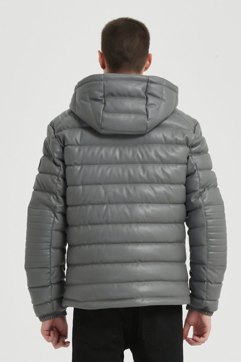 Blouson Matelassé Homme Similicuir – Look Urbain ARMAND