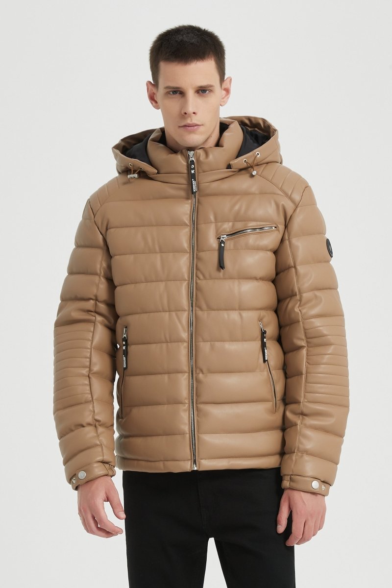 Blouson Matelassé Homme Similicuir – Look Urbain ARMAND