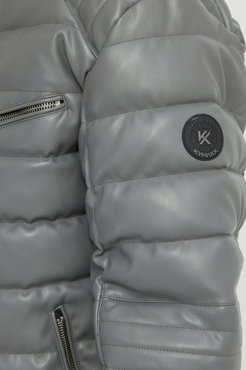 Blouson Matelassé Homme Similicuir – Look Urbain ARMAND