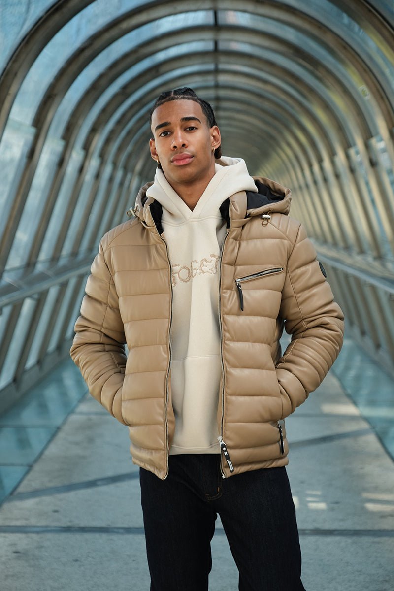 Blouson Matelassé Homme Similicuir – Look Urbain ARMAND