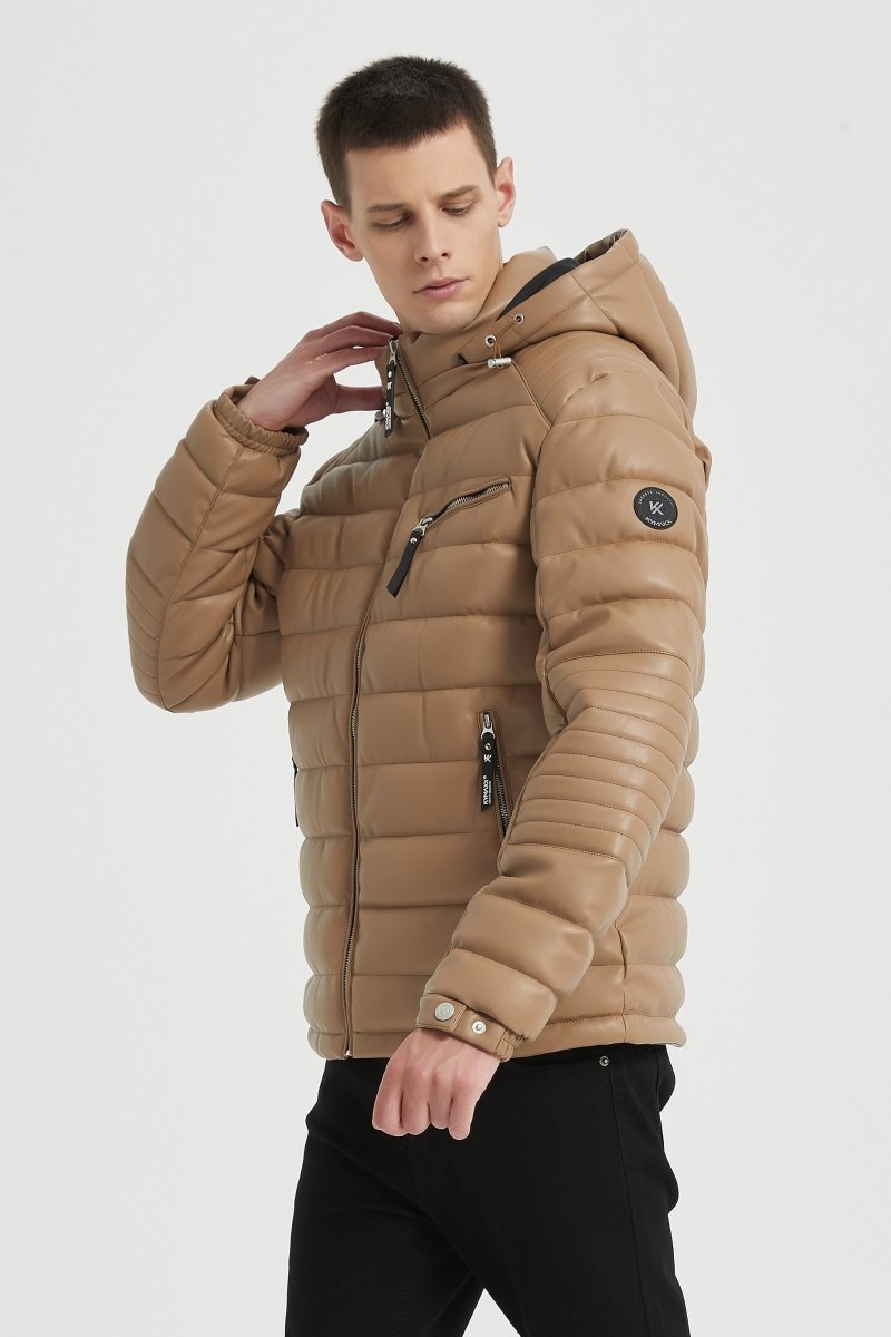 Blouson Matelassé Homme Similicuir – Look Urbain ARMAND