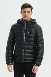 Blouson Matelassé Homme Similicuir – Look Urbain ARMAND