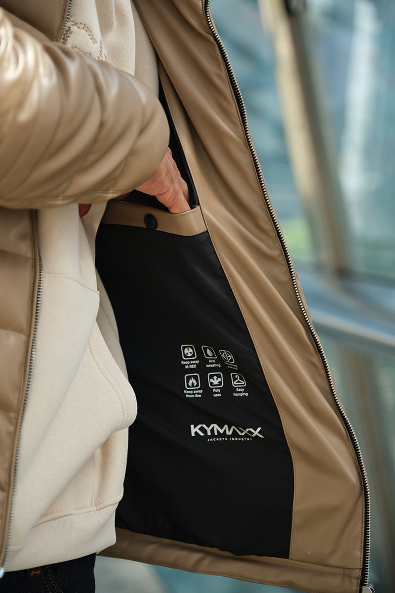 Blouson Matelassé Homme Similicuir – Look Urbain ARMAND