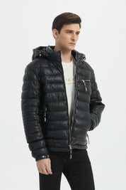 Blouson Matelassé Homme Similicuir – Look Urbain ARMAND