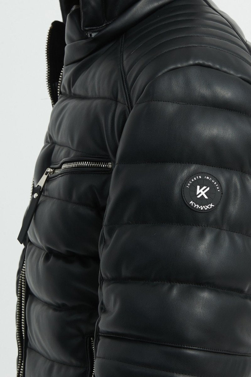 Blouson Matelassé Homme Similicuir – Look Urbain ARMAND