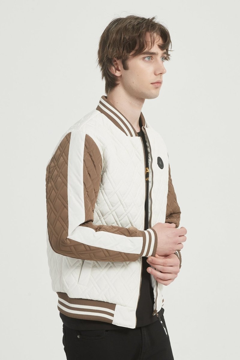 Blouson Matelassé Homme Style Varsity HECTOR