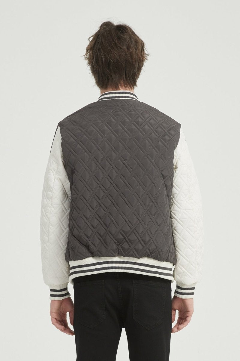 Blouson Matelassé Homme Style Varsity HECTOR