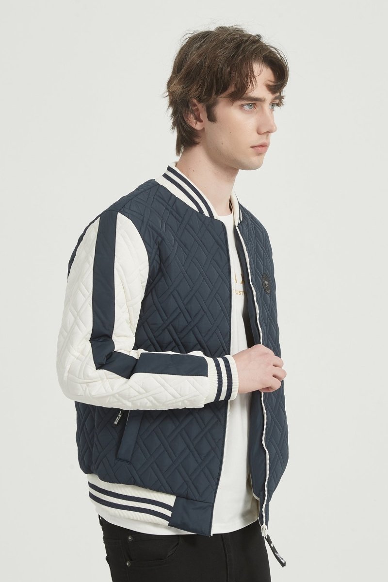 Blouson Matelassé Homme Style Varsity HECTOR