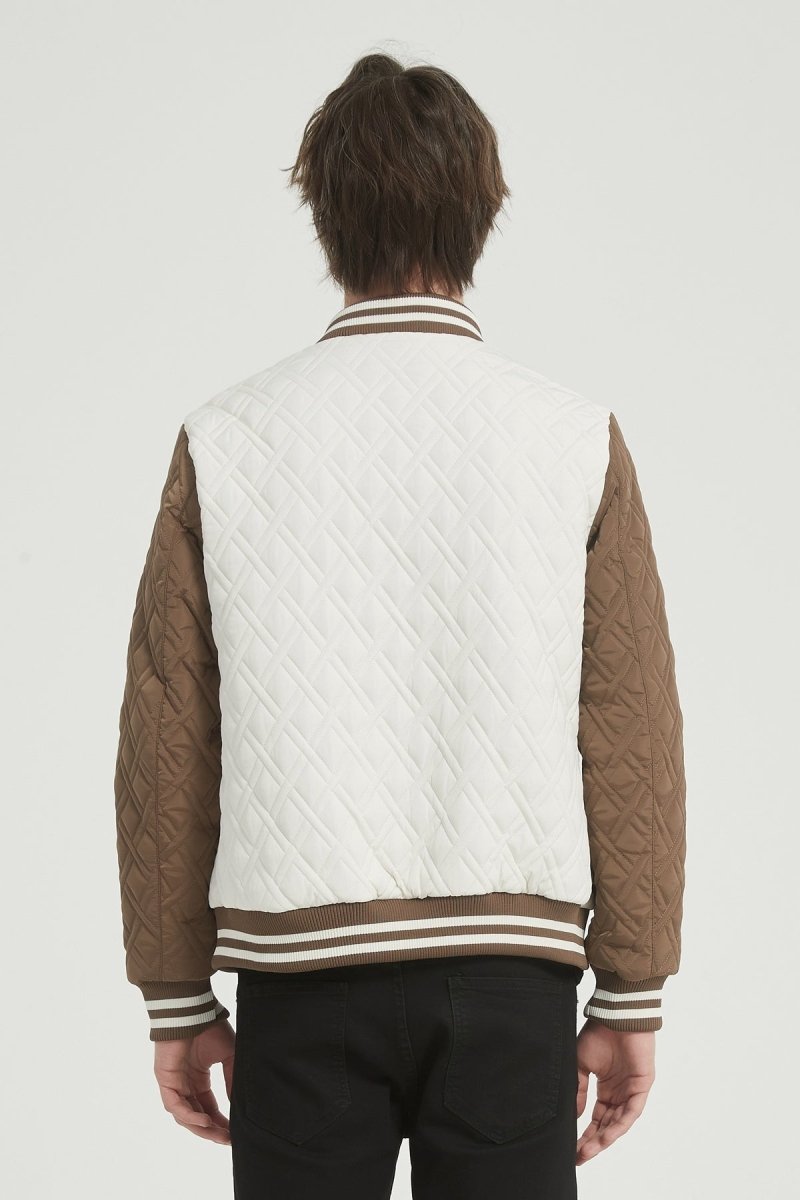 Blouson Matelassé Homme Style Varsity HECTOR