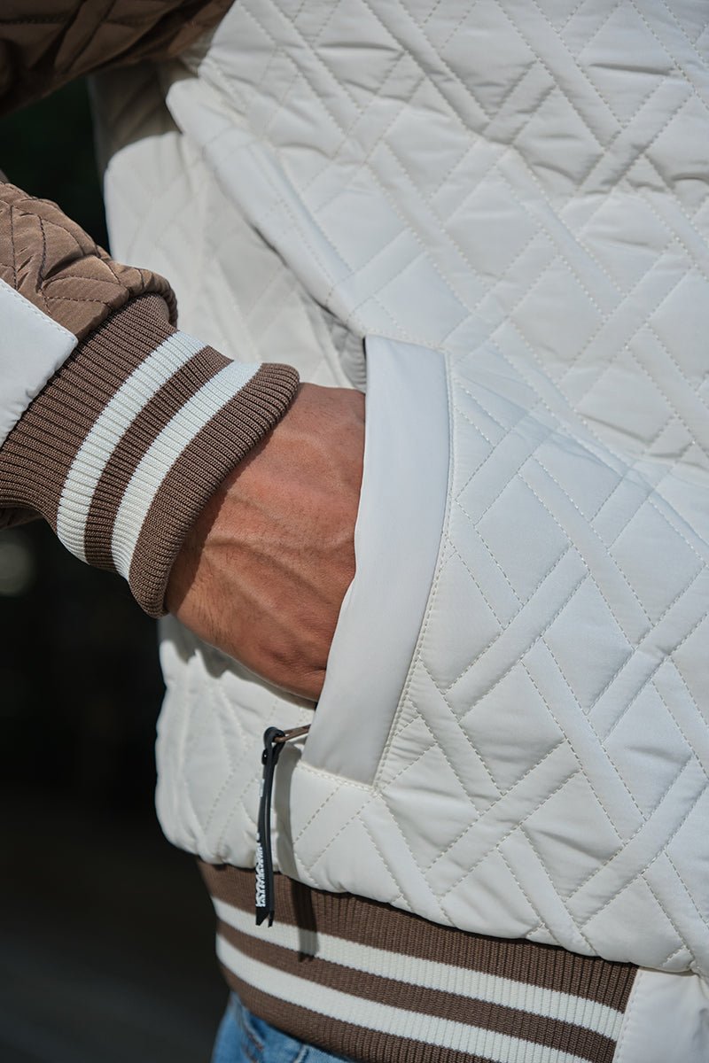 Blouson Matelassé Homme Style Varsity HECTOR