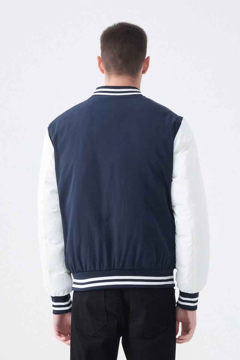 Bomber bicolore NORMAN