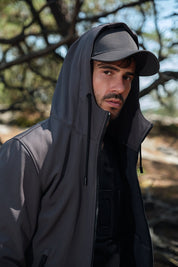 Casquette grise unisexe