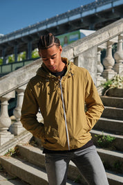 Coupe - vent léger zip bicolore à capuche DANNY