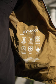 Coupe - vent léger zip bicolore à capuche DANNY