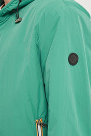 Coupe - vent léger zip bicolore à capuche DANNY