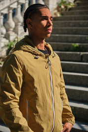 Coupe - vent léger zip bicolore à capuche DANNY