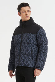 Doudoune bi - matière overseize YVAN