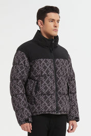 Doudoune bi - matière overseize YVAN