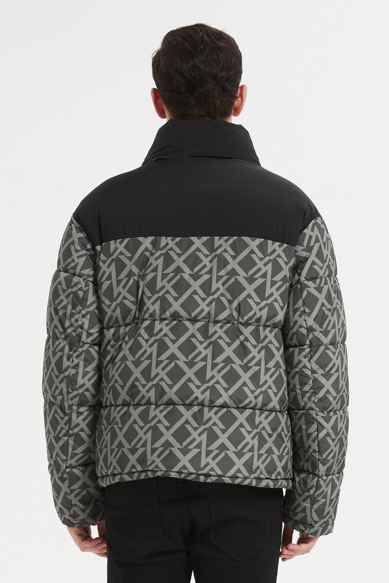 Doudoune bi - matière overseize YVAN