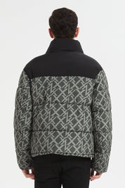 Doudoune bi - matière overseize YVAN