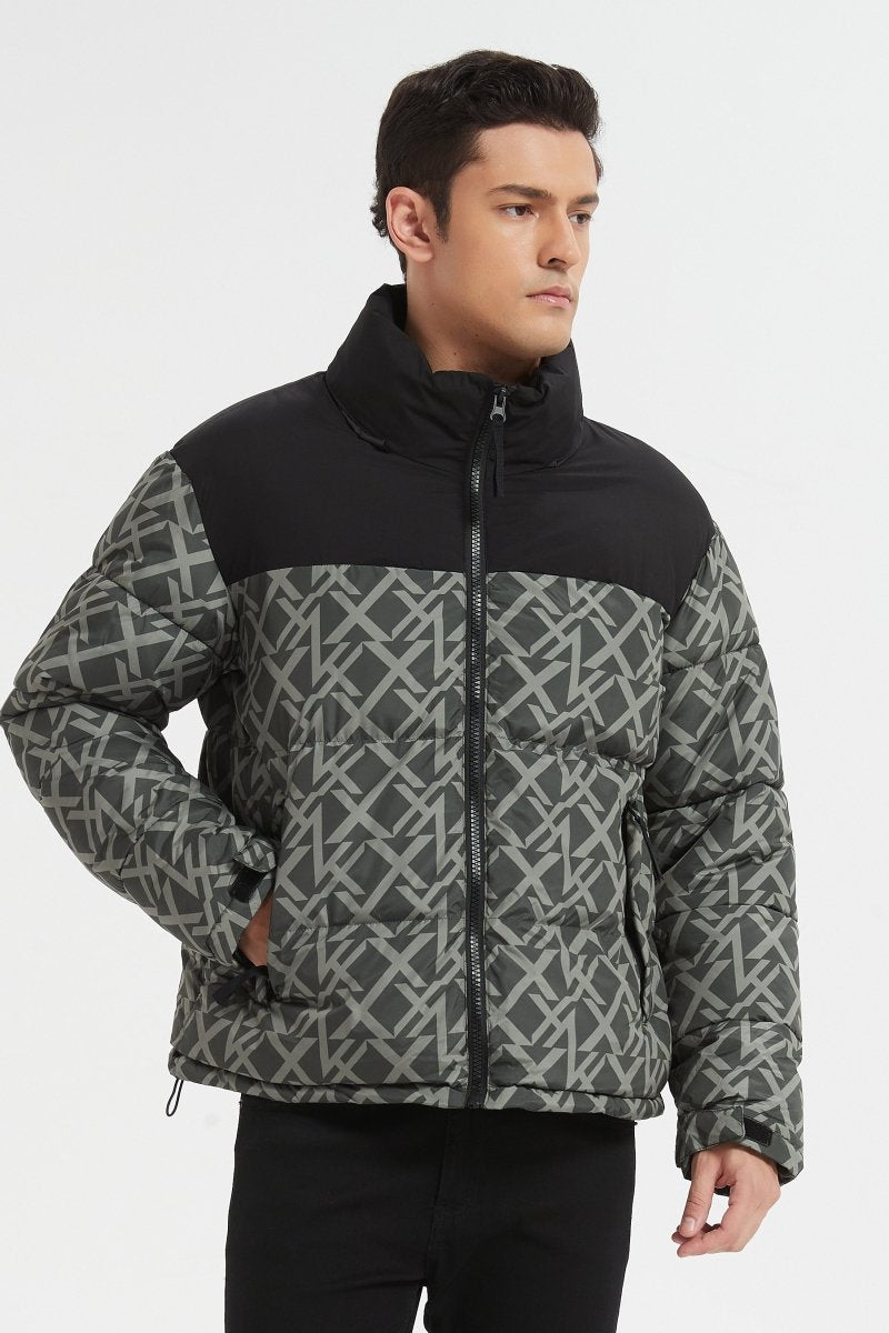 Doudoune bi - matière overseize YVAN