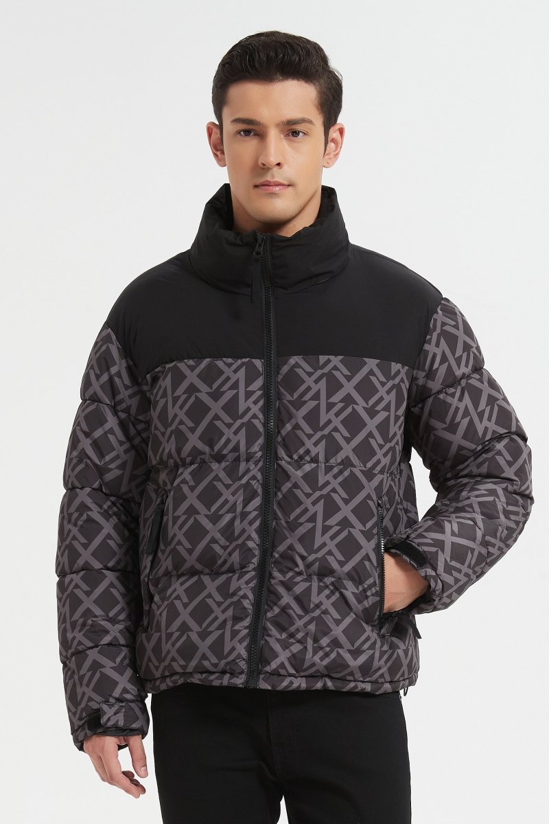 Doudoune bi - matière overseize YVAN