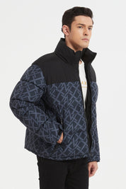 Doudoune bi - matière overseize YVAN