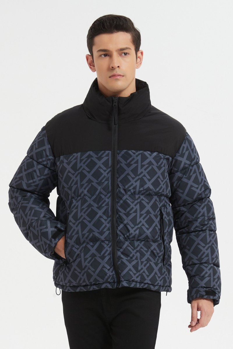 Doudoune bi - matière overseize YVAN