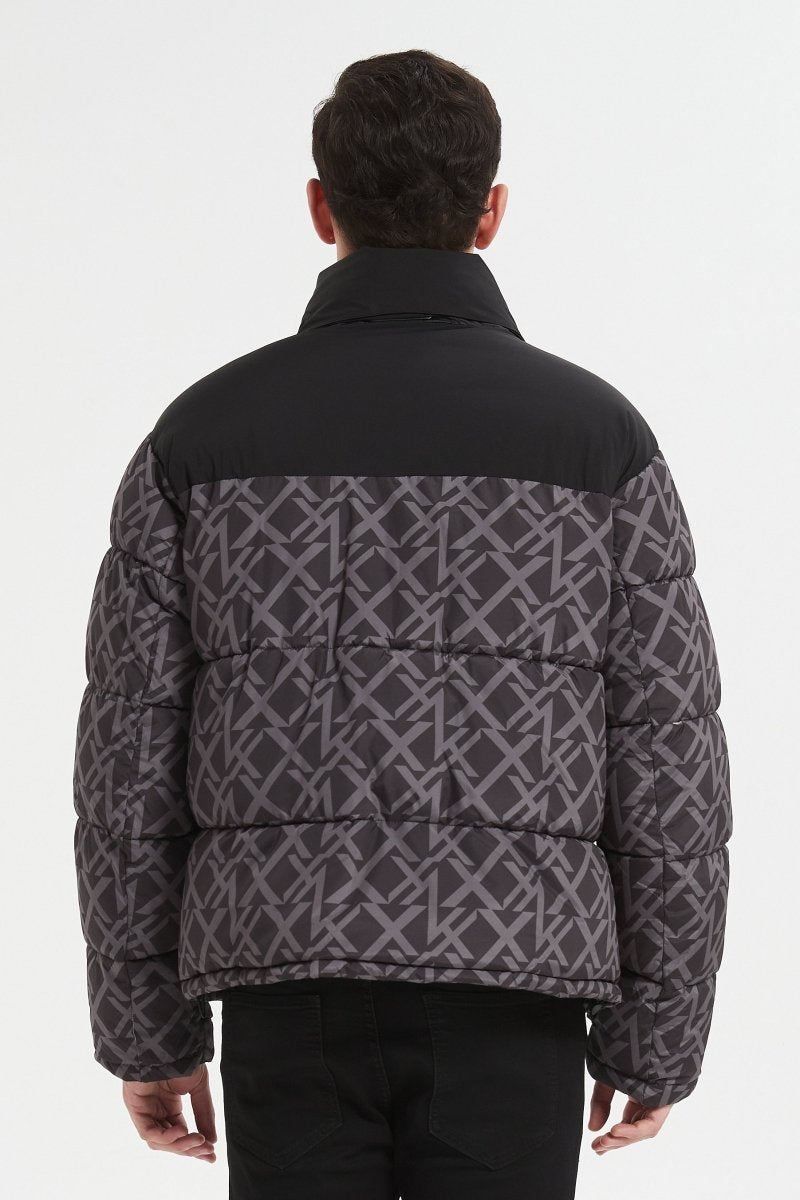 Doudoune bi - matière overseize YVAN