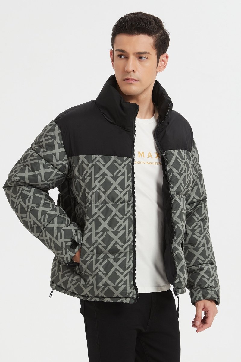 Doudoune bi - matière overseize YVAN