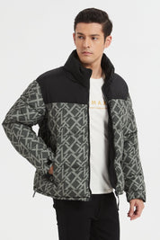 Doudoune bi - matière overseize YVAN