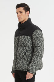 Doudoune bi - matière overseize YVAN