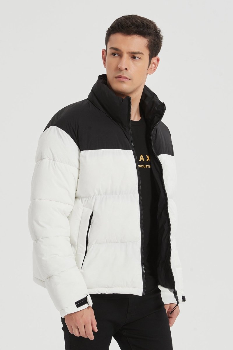 Doudoune bicolore overseize CAIRO