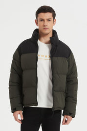 Doudoune bicolore overseize CAIRO