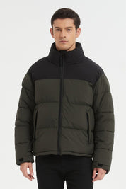 Doudoune bicolore overseize CAIRO