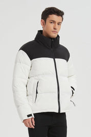 Doudoune bicolore overseize CAIRO