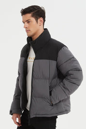 Doudoune bicolore overseize CAIRO