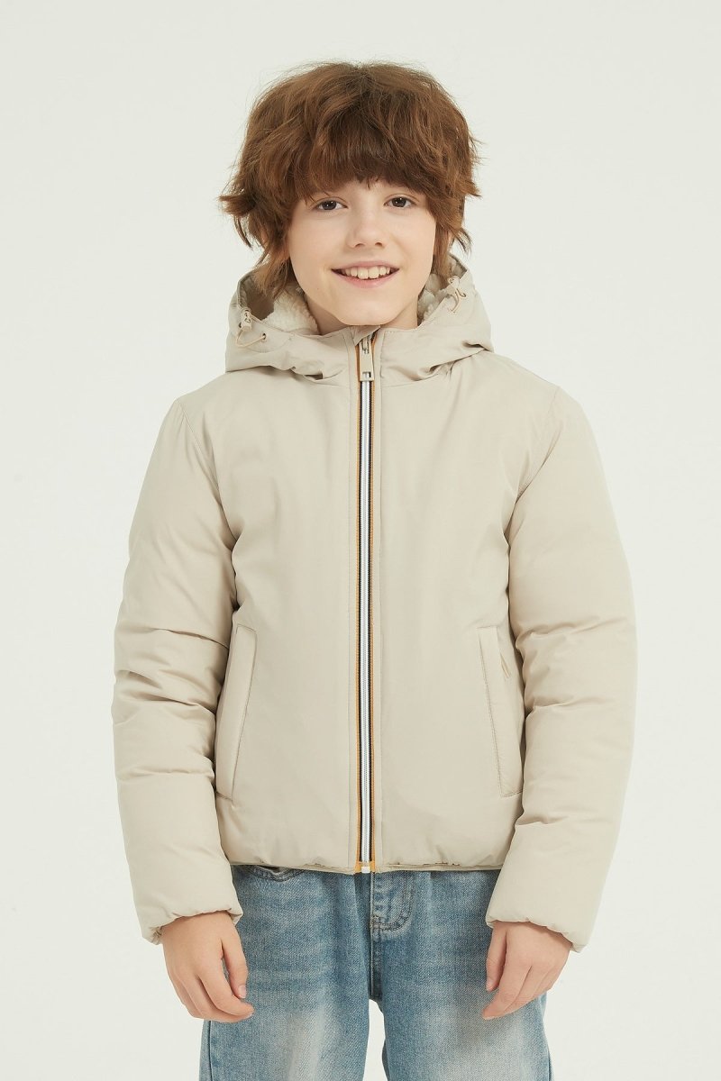 Doudoune Enfant à Capuche Doublée JARVIS JR